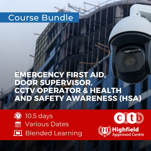 Door Supervisor, Cctv & Level 1 Within Construction Environment Course